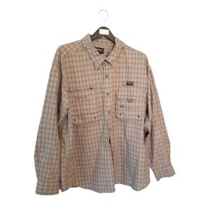Guide Series Button-Down Long Sleeve Men's Shirt Size XL Actual XXL Multicolor